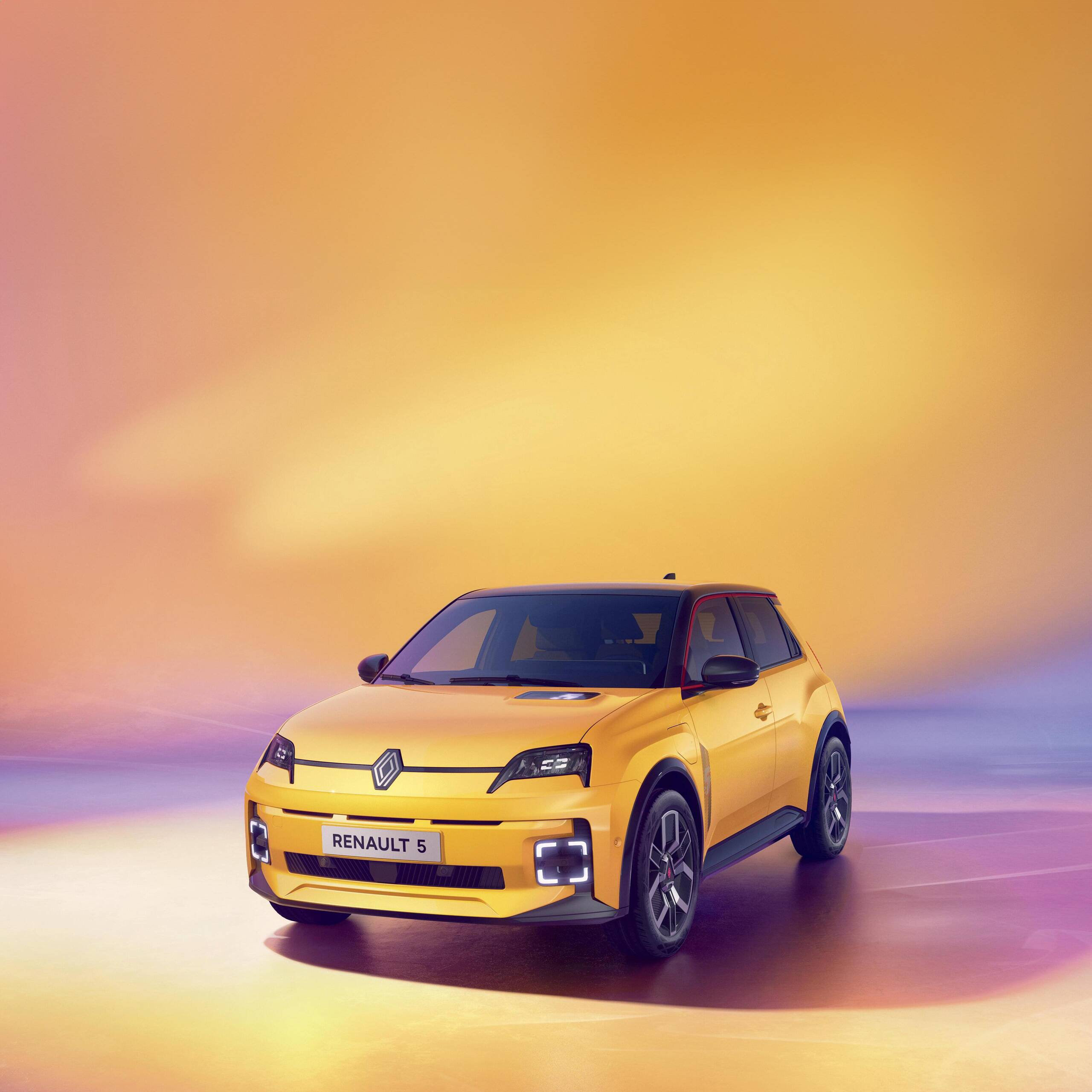Renault 5 E-Tech électrique, visuel officiel Renault